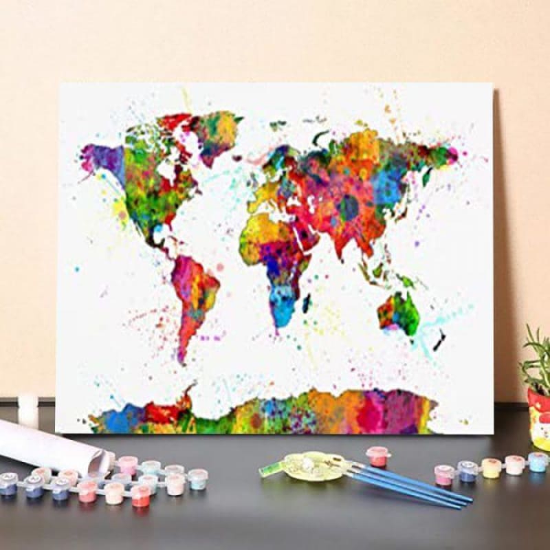 Paint by Numbers Kit-Drops of Color II