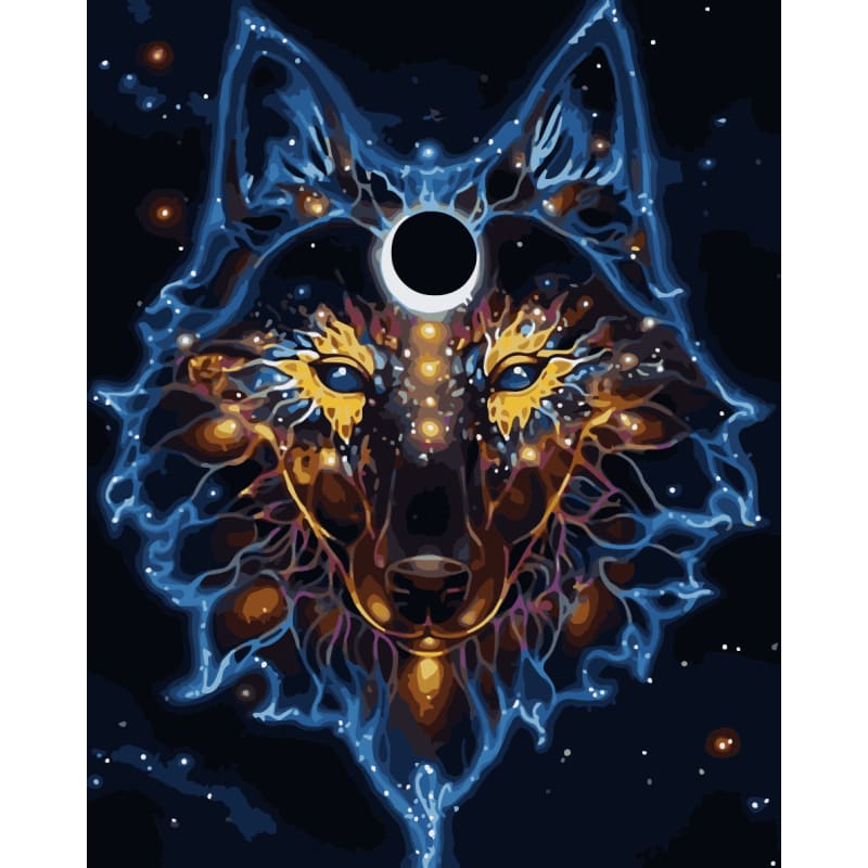 Wolf Diy Paint By Numbers Kits WM-675 - NEEDLEWORK KITS