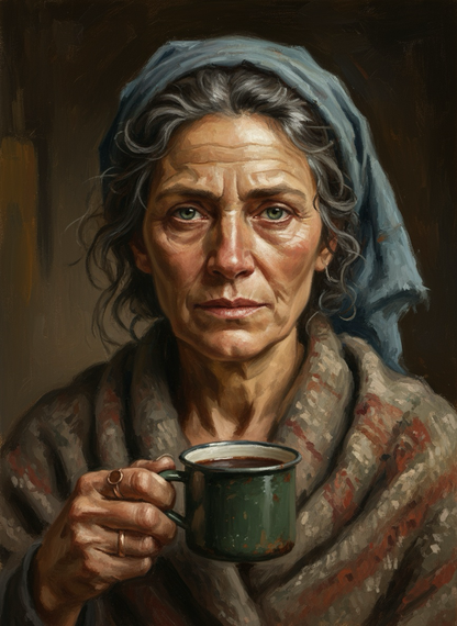 Morning Coffee Portrait (120 Colors)