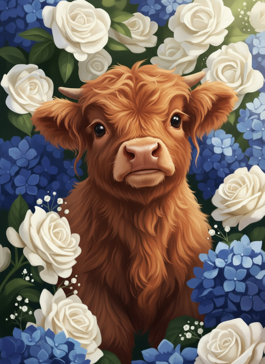 Highland Cow Gentle Continuum