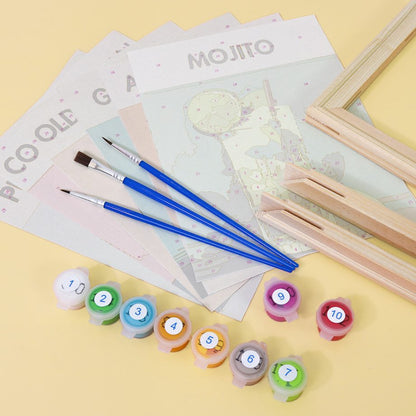 6 Mini Paintings - Cocktail Deluxe Set