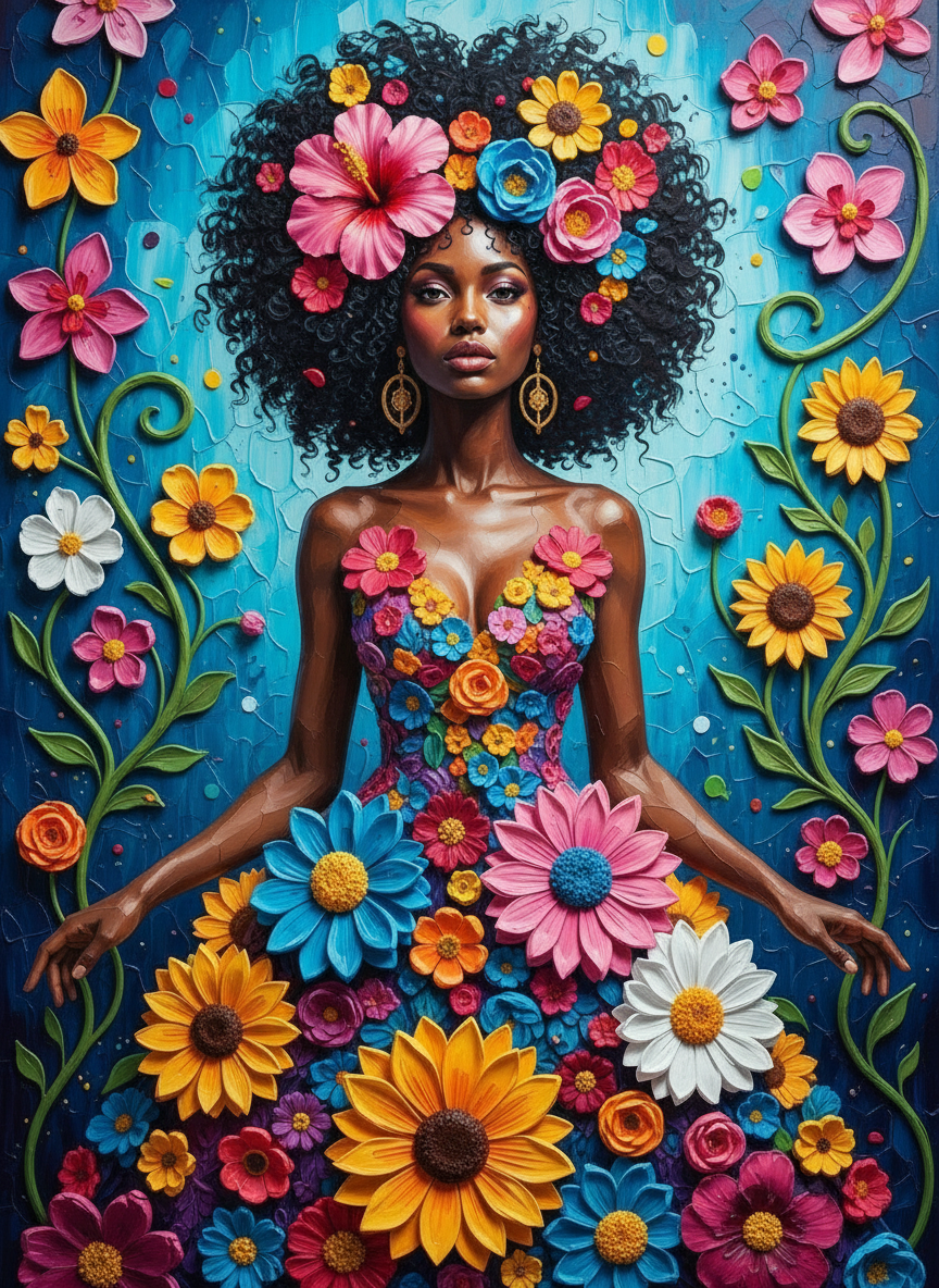 Blue Wall Bloom Queen (120 Colors)