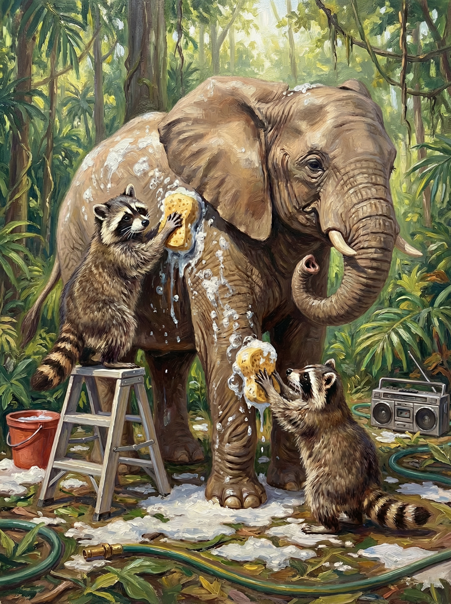 Elephant Spa Helpers