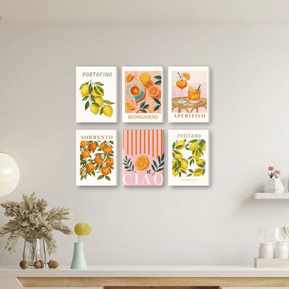 12 Mini Paintings | La Dolce Vita Bundle