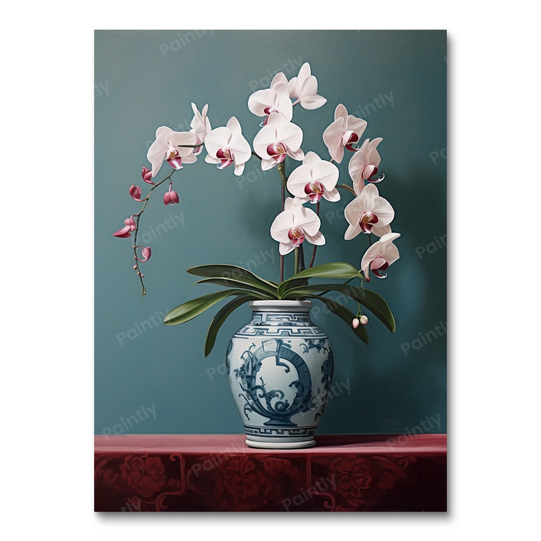 Serene Blue Vase
