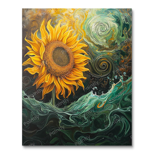 Sunflower Whirl