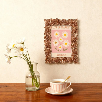 Mini Painting with Picture Frame – Flower Market London