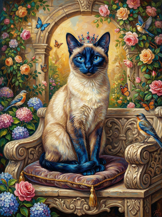 Royal Garden Cat l (120 Colors)
