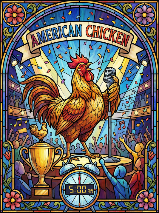 American Rooster Anthem (120 Colors)