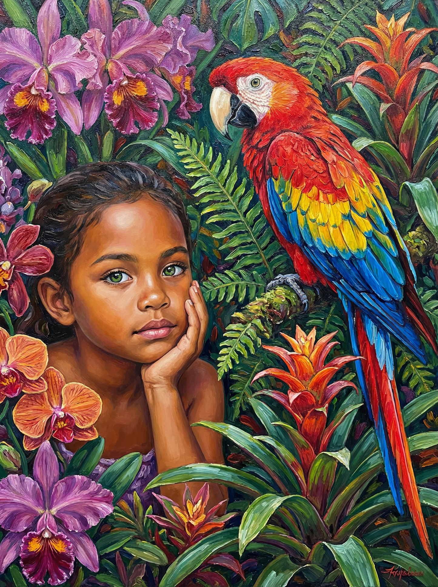 Jungle Whisper Child (120 Colors)
