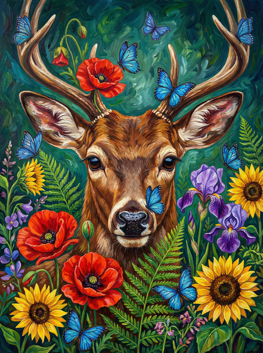 Bluewing Forest Deer (80 Colors)