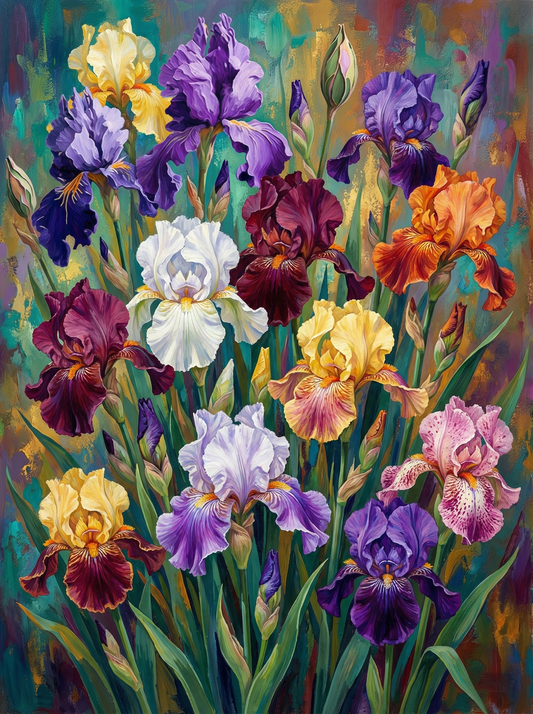 Iris Bloom Symphony