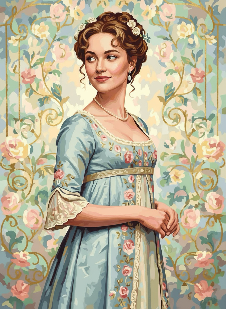 Regency Rose Smile (120 Colors)