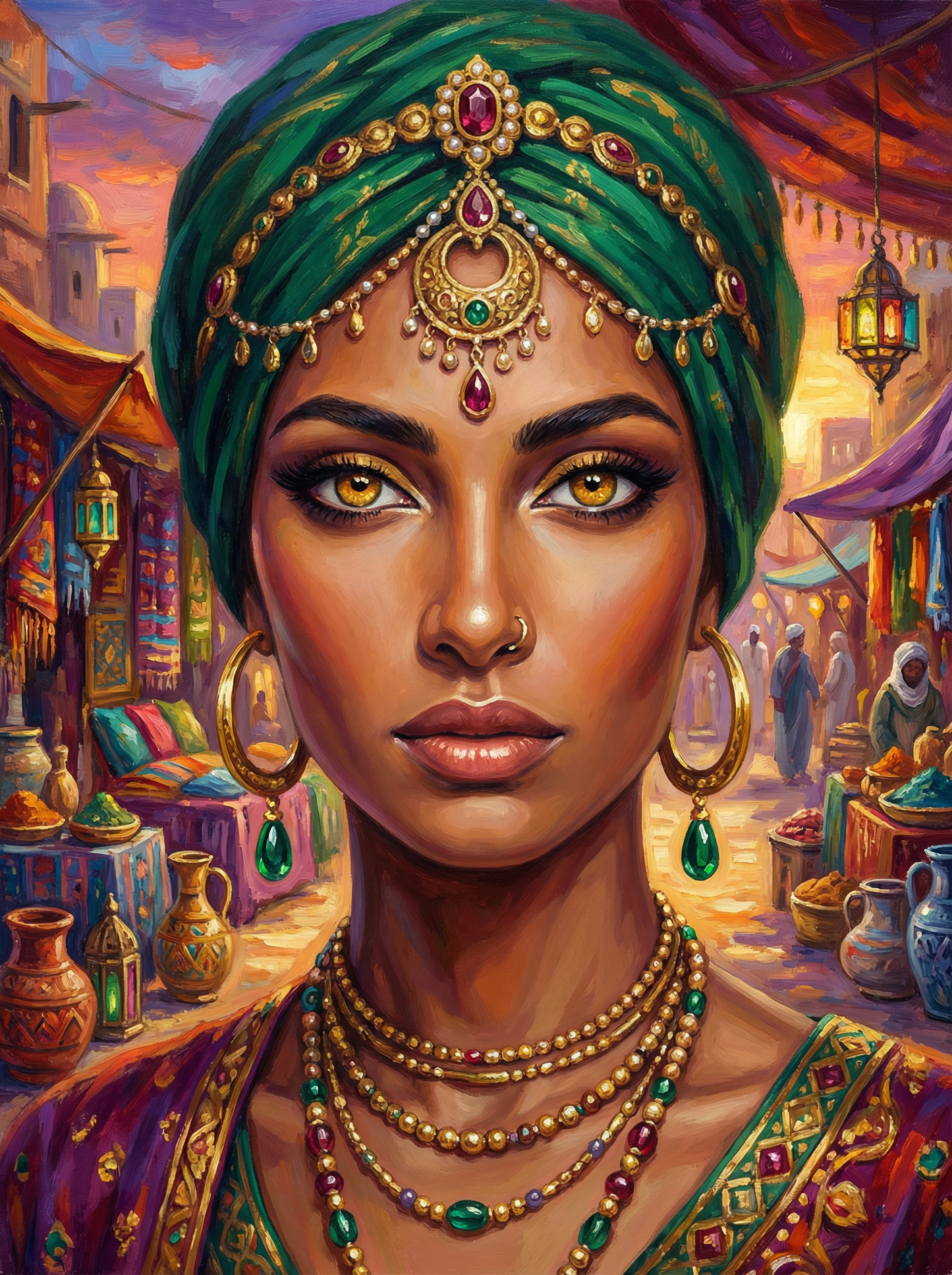 Golden Bazaar Queen (120 Colors)