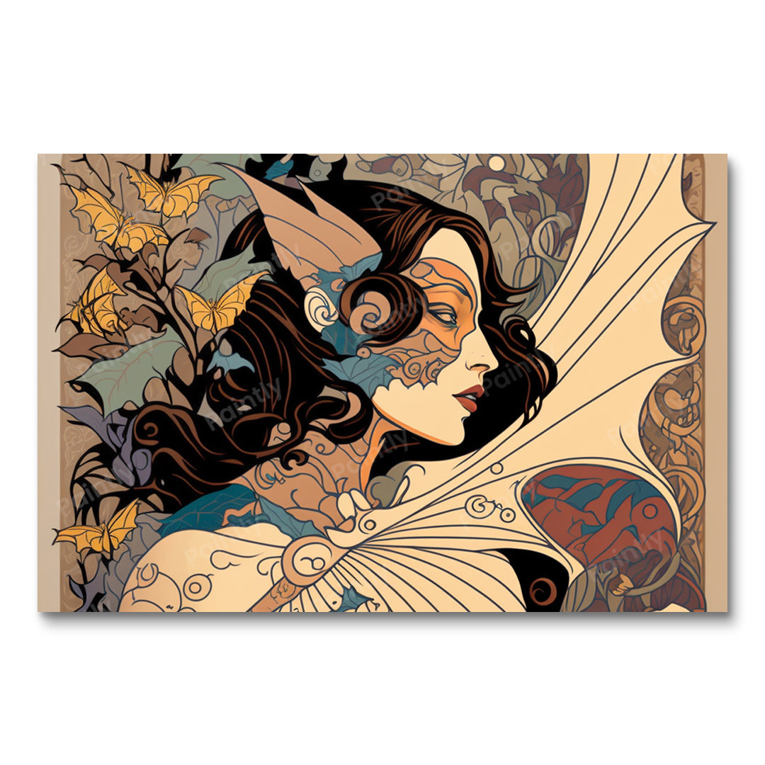 Nouveau Masked Girl