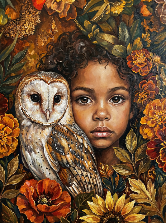 Guardian Child and Owl (120 Colors)