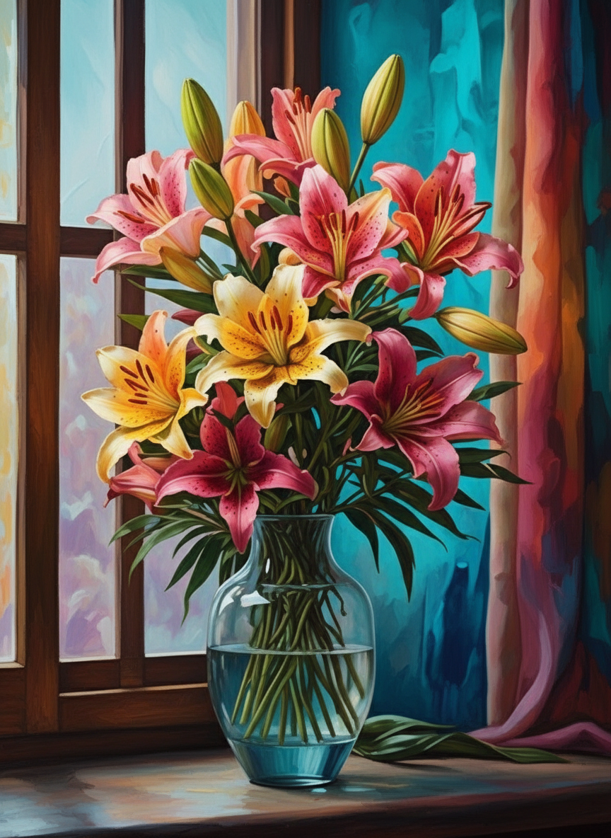 Window Lilies (120 Colors)