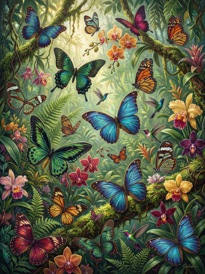 Enchanted Butterfly Canopy (120 Colors)