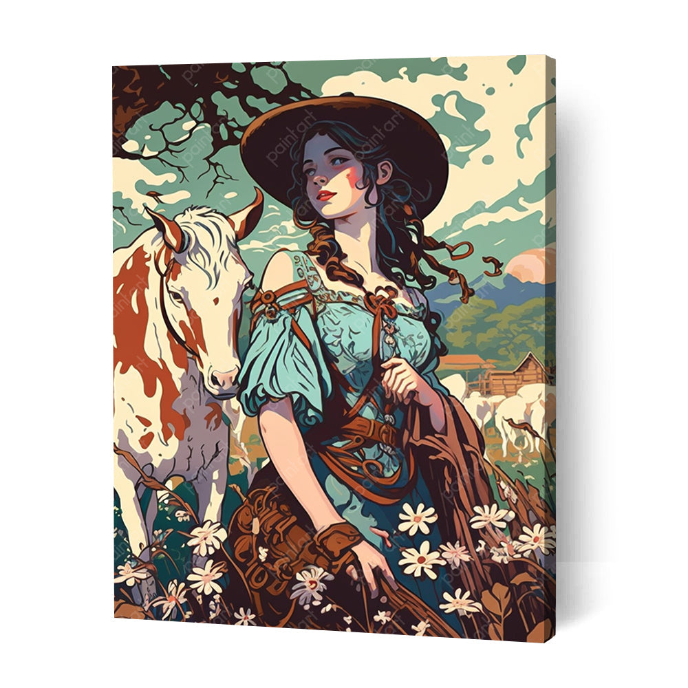 Cow Girl I