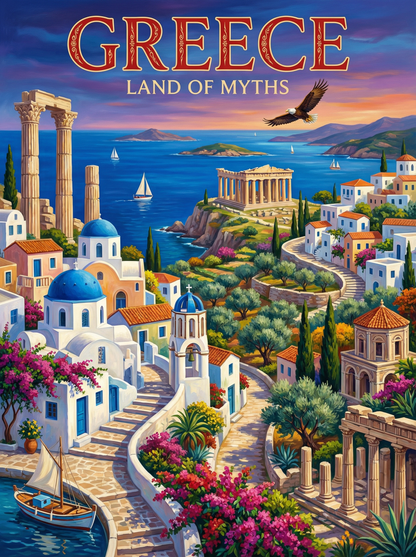 Greece Eternal Isles (120 Colors)