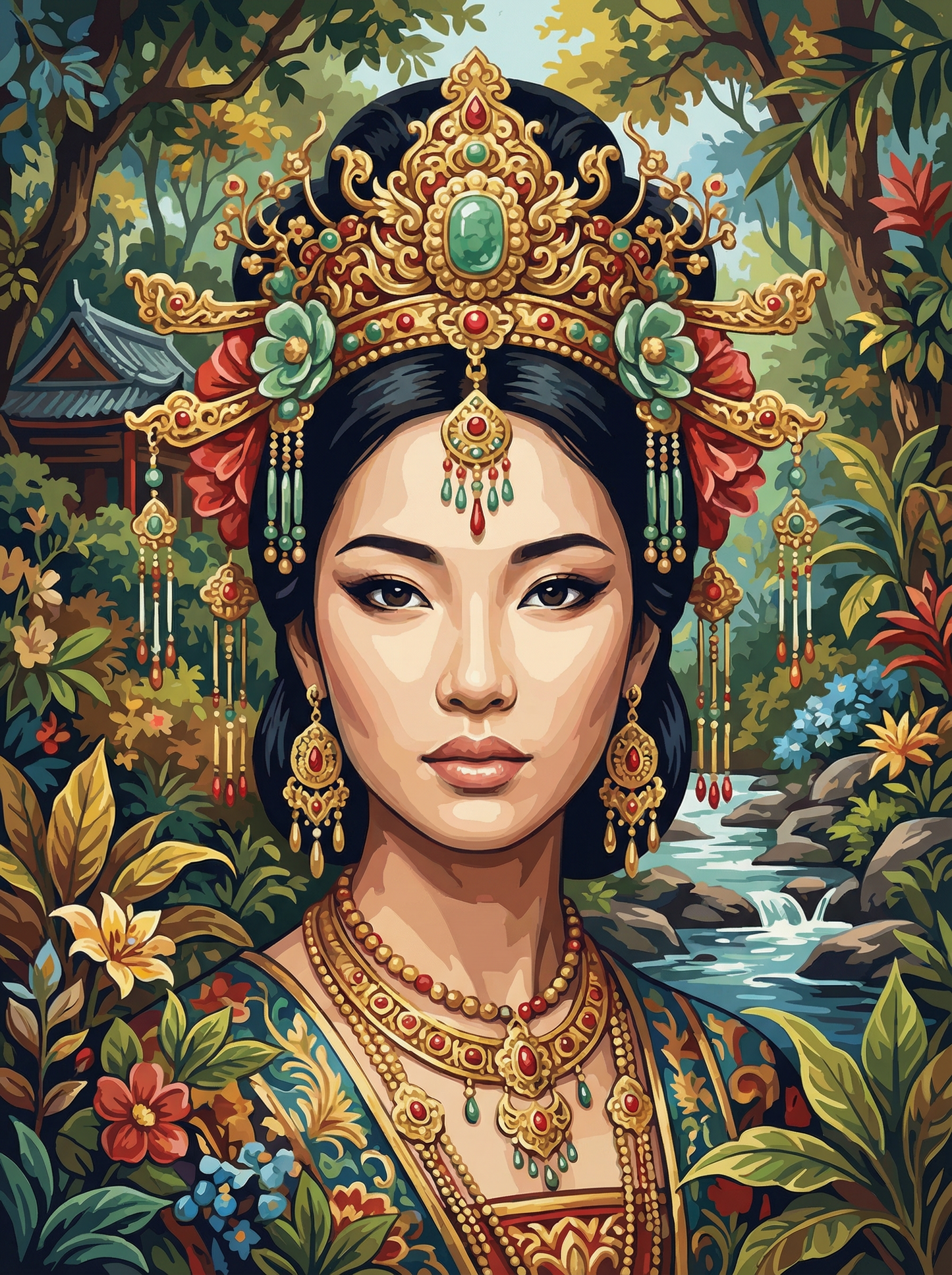 Emerald Crown Empress (120 Colors)