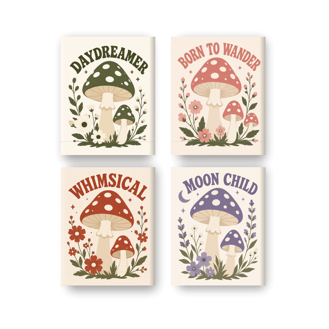 4 Mini Paintings - Daydream Set