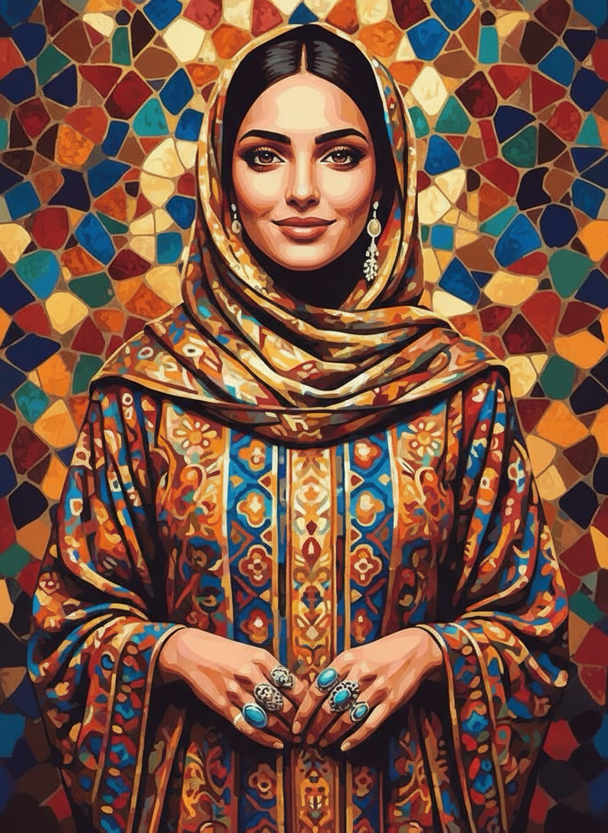 Mosaic Grace (80 Colors)