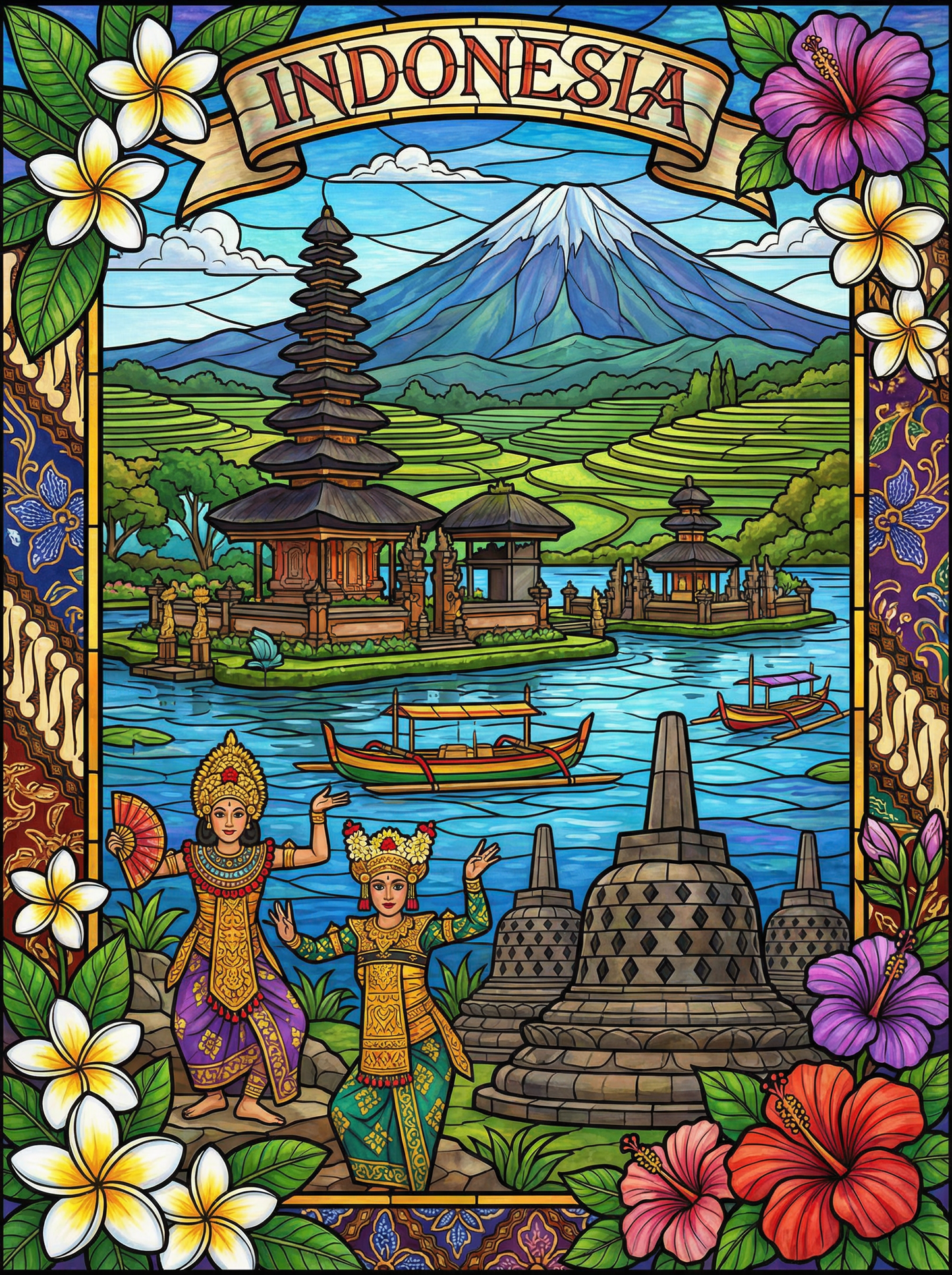 Indonesia Sacred Harmony (120 Colors)