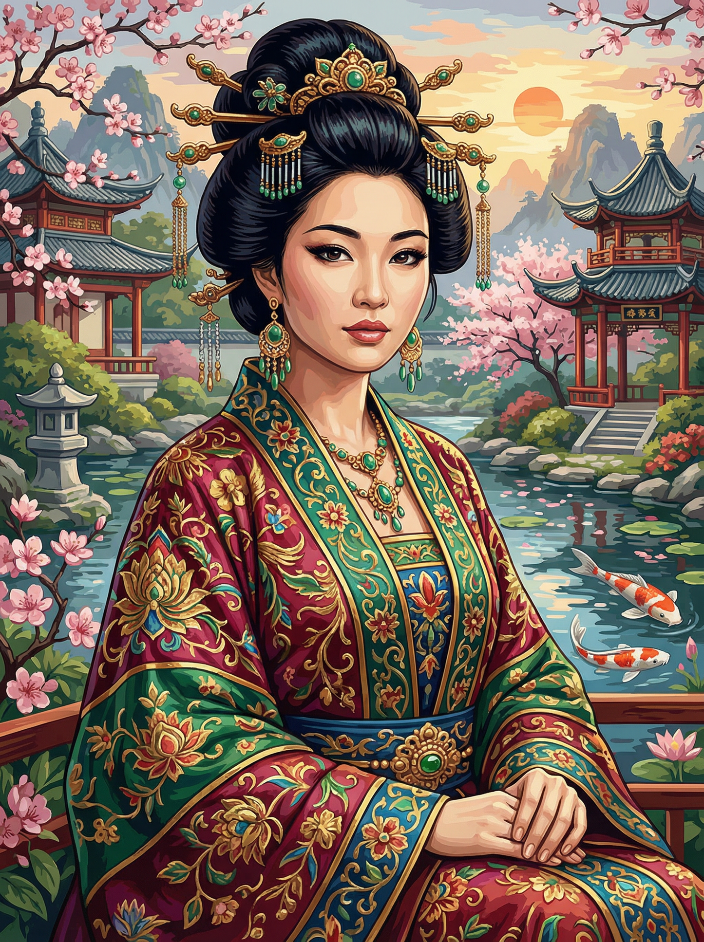 Empress of the Cherry Blossom Garden (120 Colors)