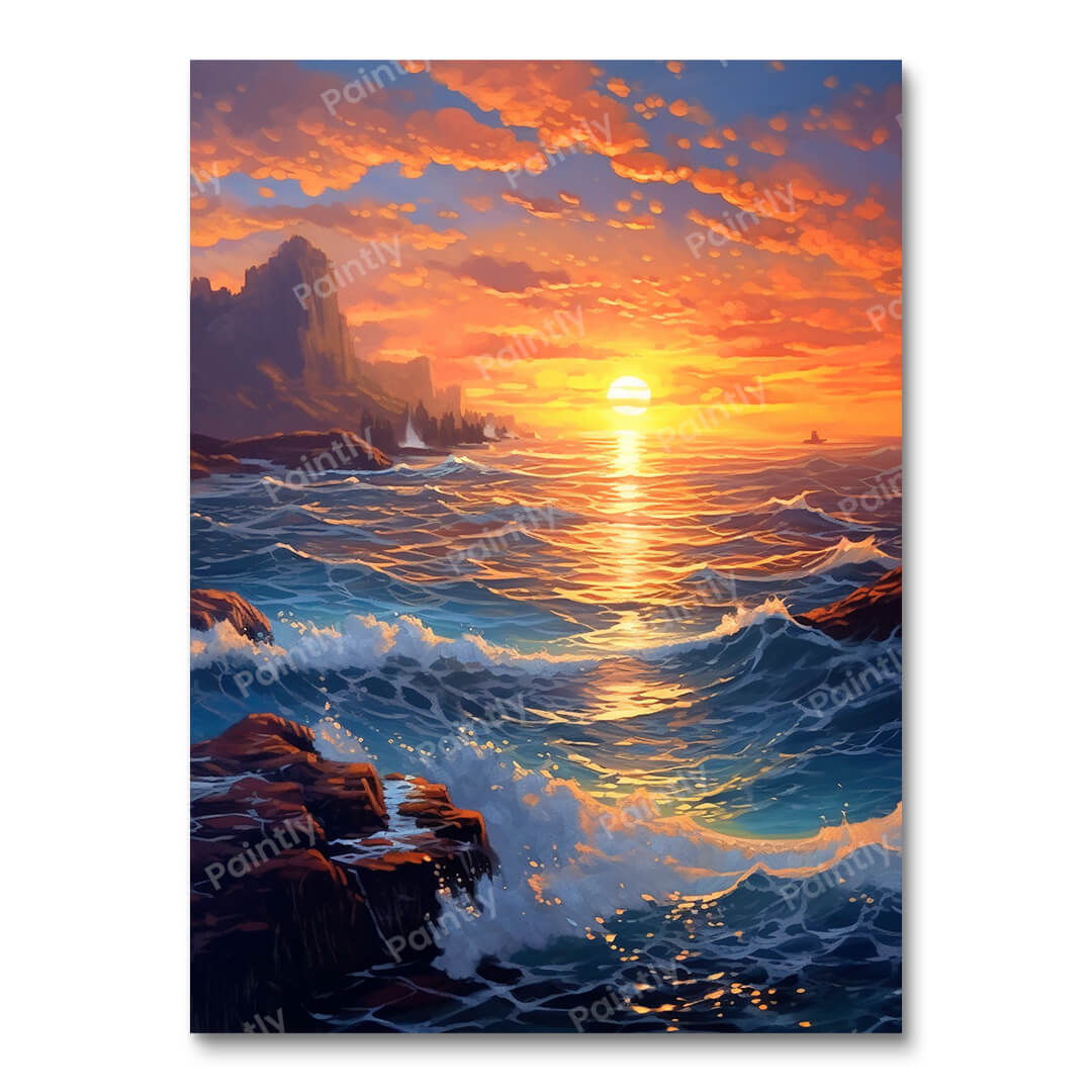 Golden Hour Ocean View
