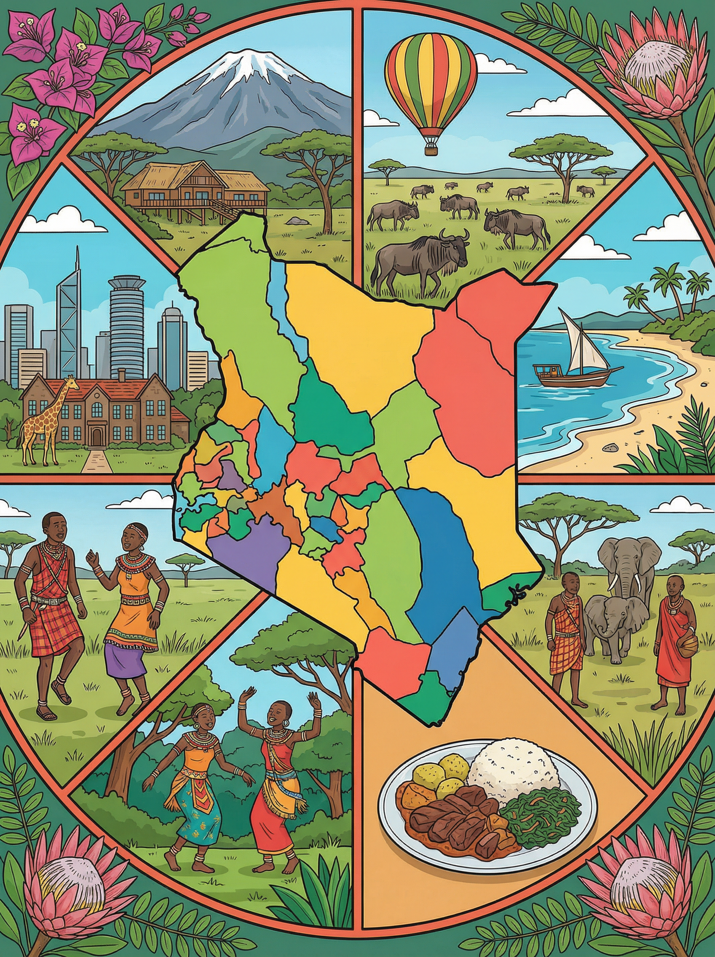 Kenya Wild Harmony (120 Colors)