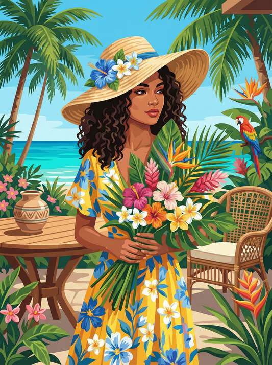 Tropical Island Muse (80 Colors)