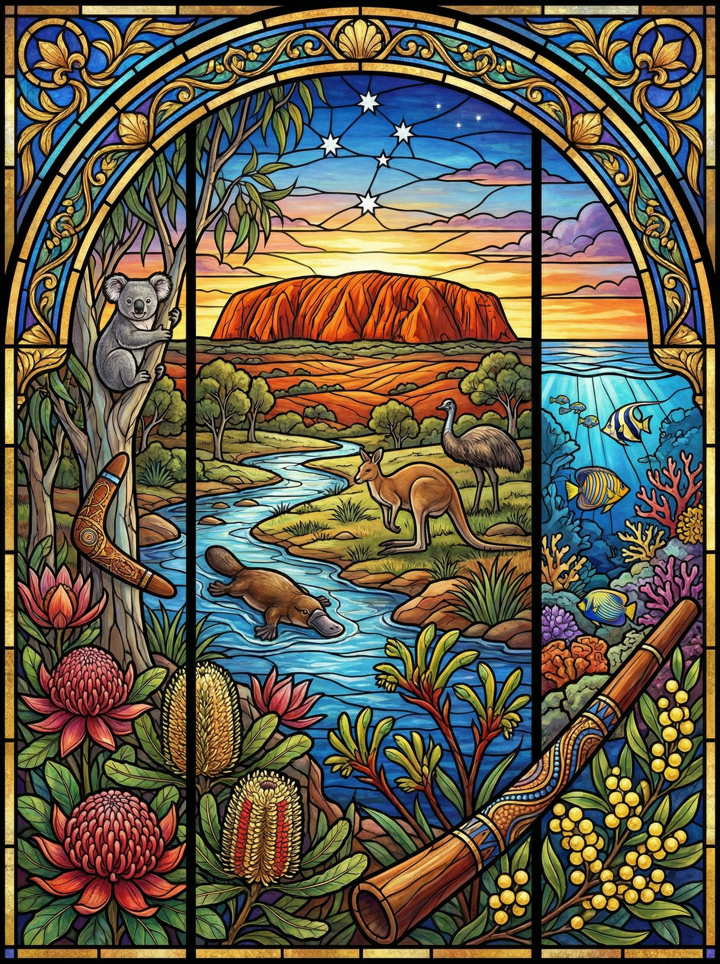 Australian Wildlife Dream (120 Colors)