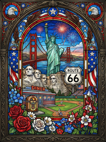 American Dream Mosaic (120 Colors)