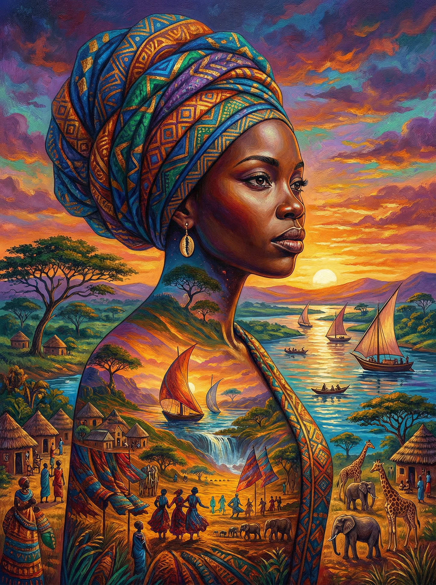 African Landscape Soul ll