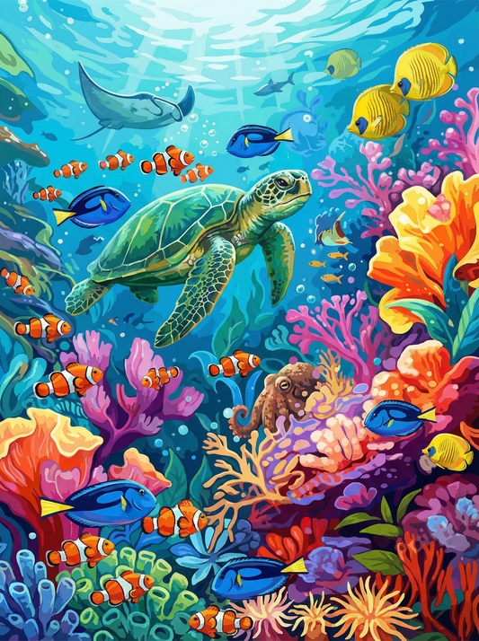 Ocean Garden Guardians (120 Colors)