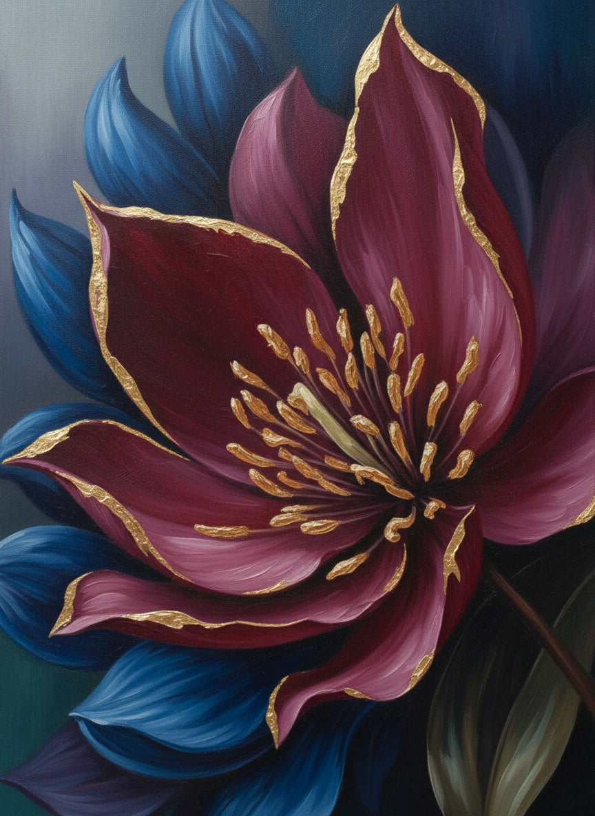 Golden Lotus Bloom