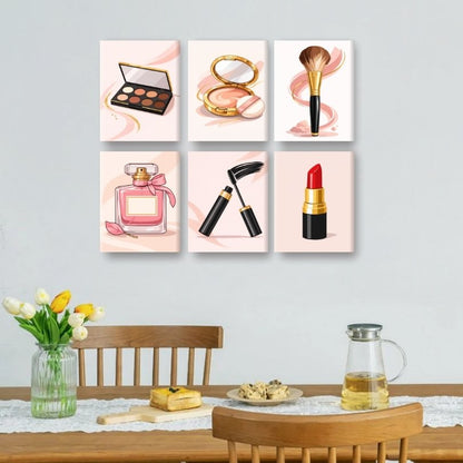 6 Mini Paintings - Makeup Set