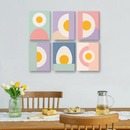 6 Mini Paintings - Bauhaus Dreams Set