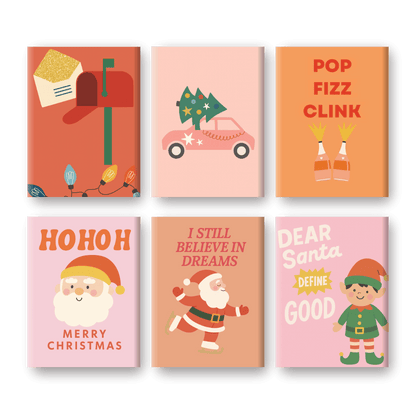 6 Mini Paintings | Christmas Dreams Set