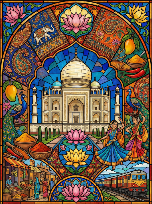 Taj Mahal Lotus Heritage (80 Colors)