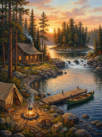 Lakeside Evening Camp