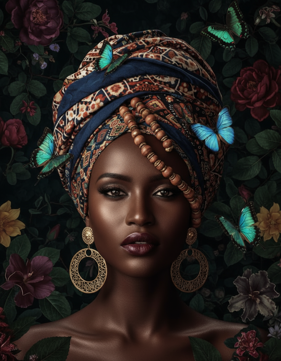 Turquoise Butterfly Gaze (120 Colors)