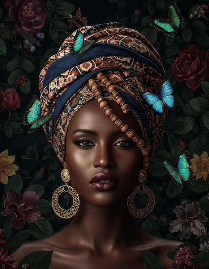 Turquoise Butterfly Gaze (120 Colors)