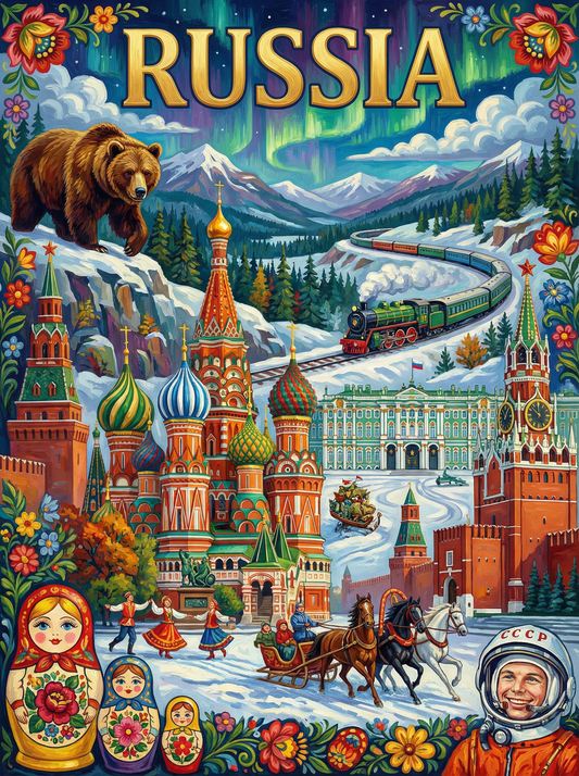 Russian Winter Legends (80 Colors)