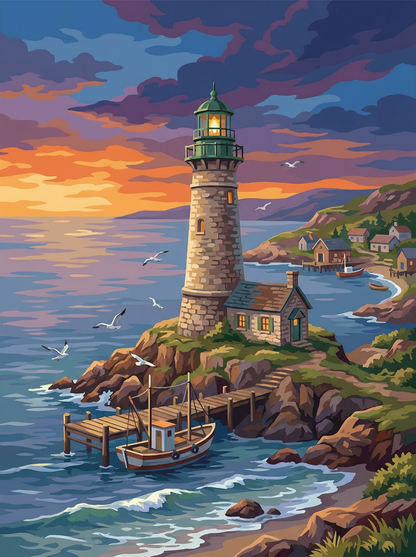 Harborlight Evening Calm