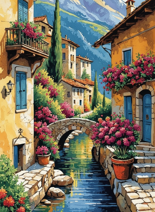 Tuscan Bridgeway (80 Colors)