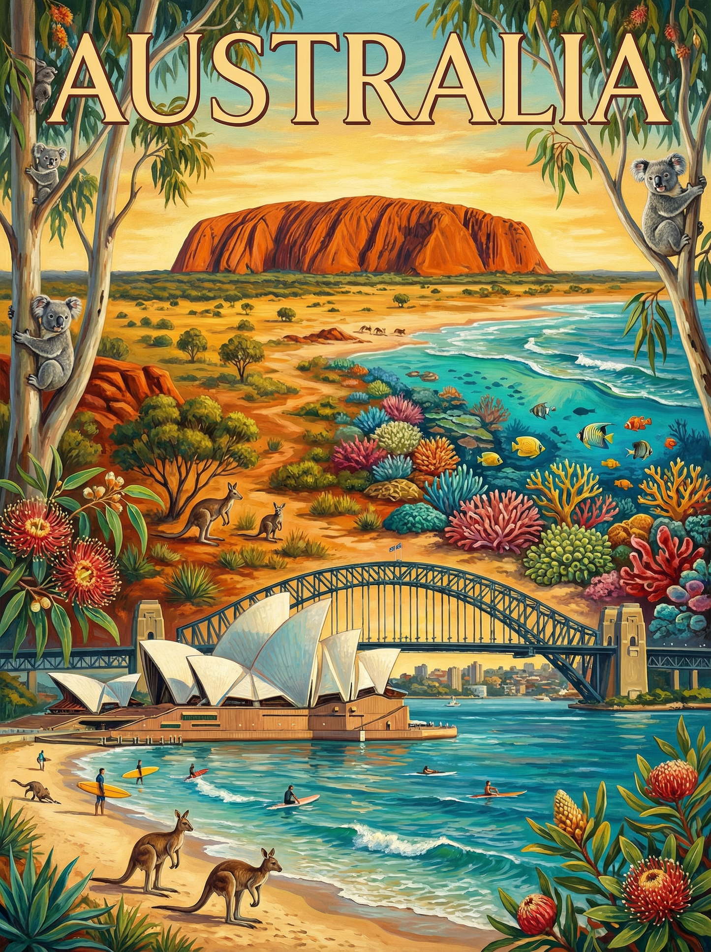 Australia Coastal Wonders (120 Colors)