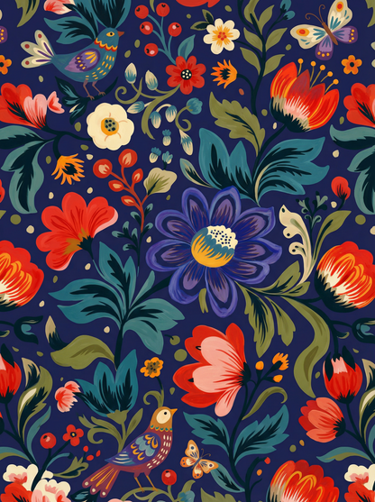 Midnight Garden Bloom