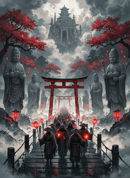 Samurai Temple Gate (120 Colors)